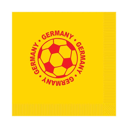 Germany Soccer Luncheon Napkins, 32ct.